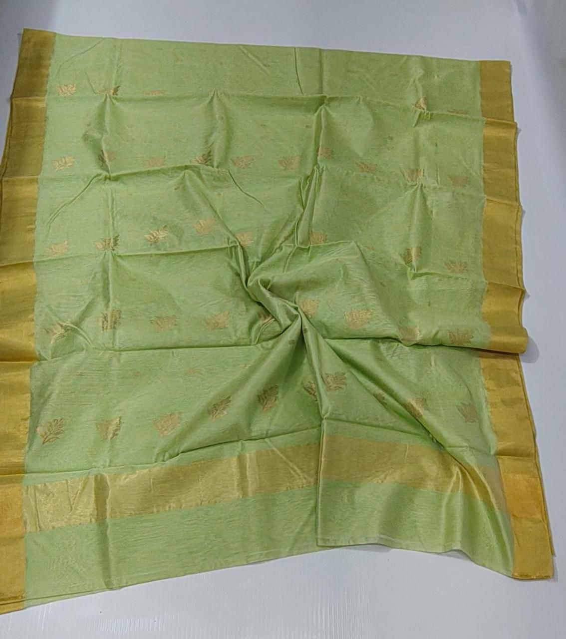 Chandraprabha | Cotton Silk Chanderi Saree