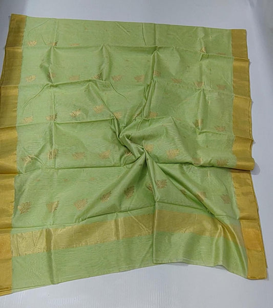 Chandraprabha | Cotton Silk Chanderi Saree