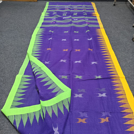 Handloom manipuri cotton saree
With bp