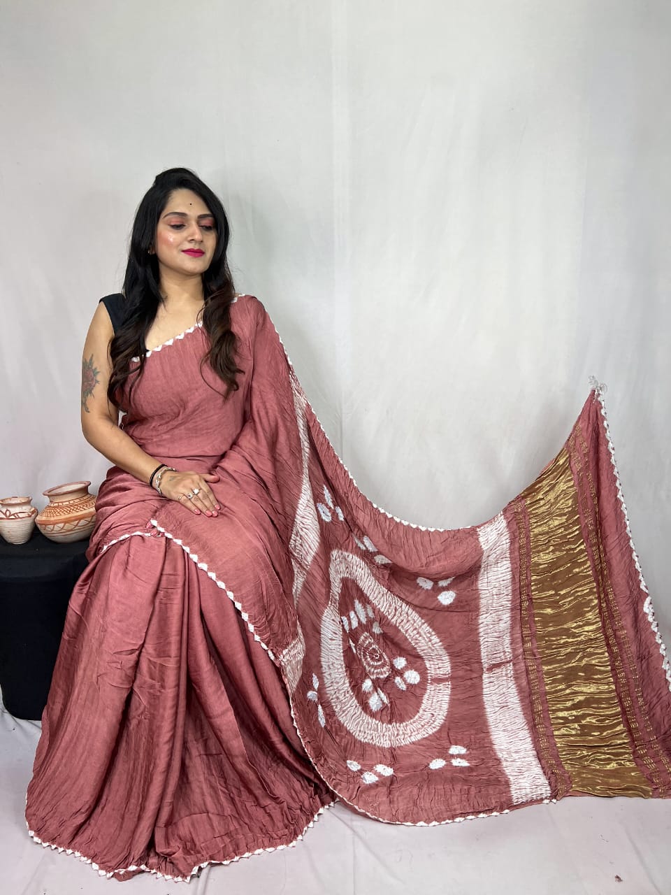 Shirdha| Shibori on Modal Silk