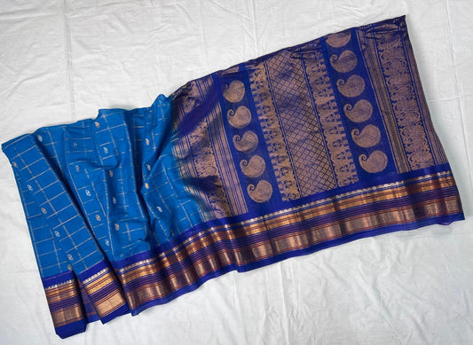 Gauri | Gadwal Sarees in Silk Cotton