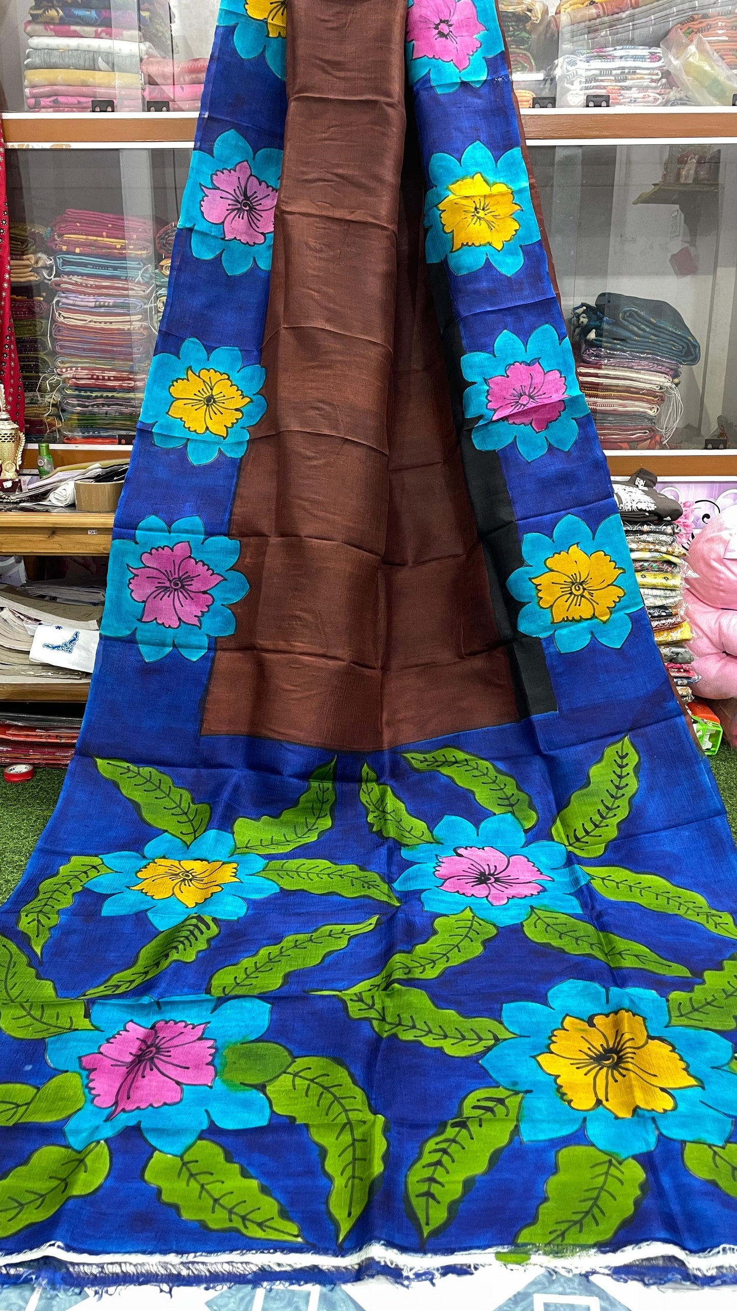 Adinanda | Murshidabad Silk Batik Sarees