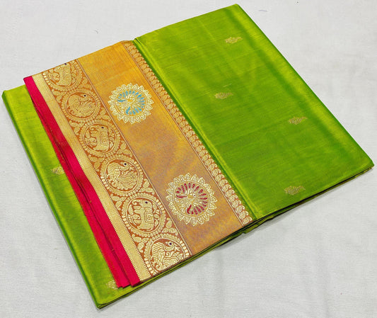 Smin-Peshwai | Peshwai dagina silk sarees