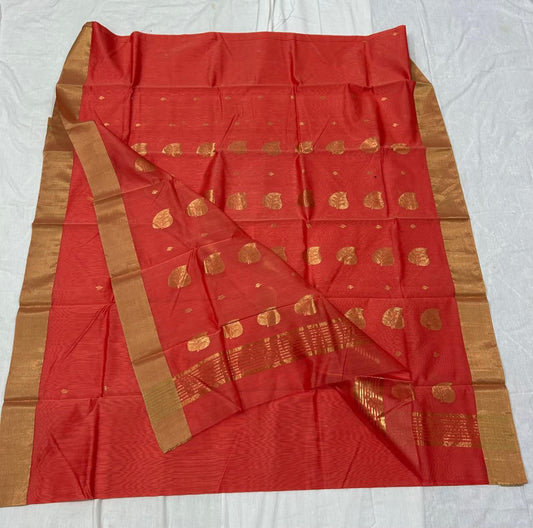 Chandrabhanu | Cotton Silk Chanderi Saree