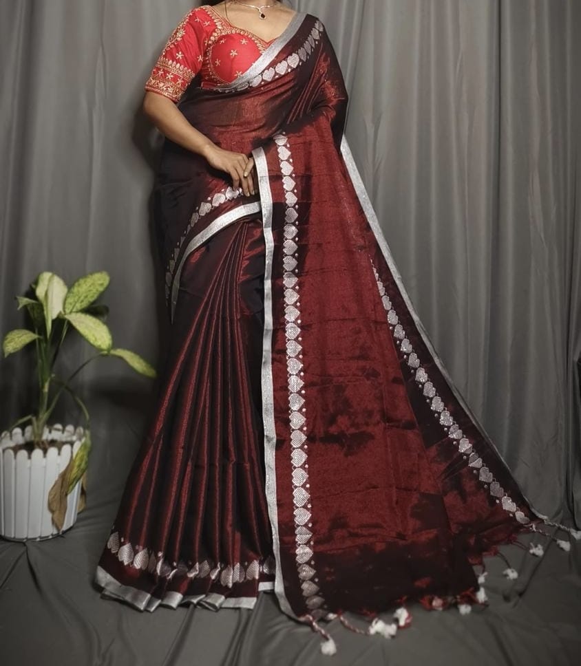 Tamarida | Tissue Saree