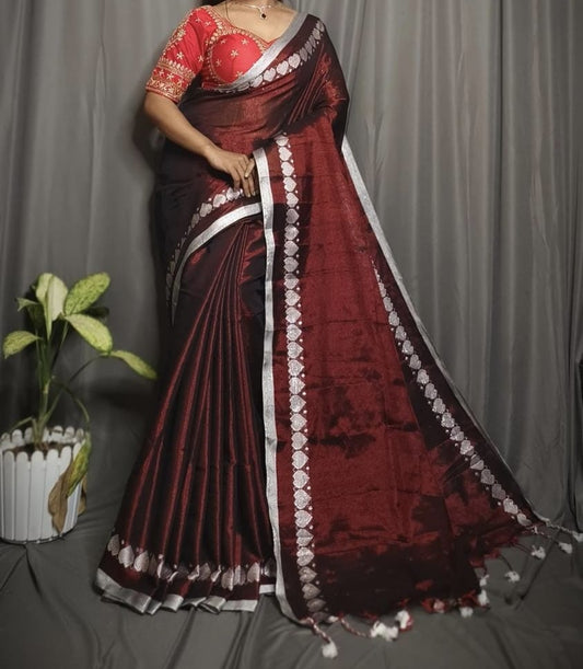 Tamarida | Tissue Saree