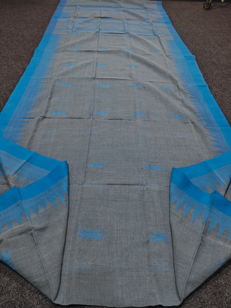 Authentic handloom
 monipuri cotton saree
With bp
