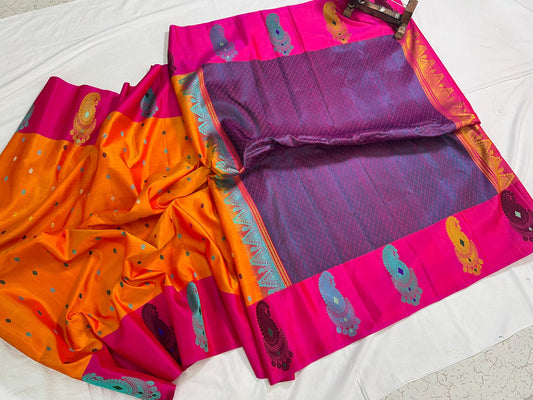 Zamanah | Gadwal Sarees in pure Silk