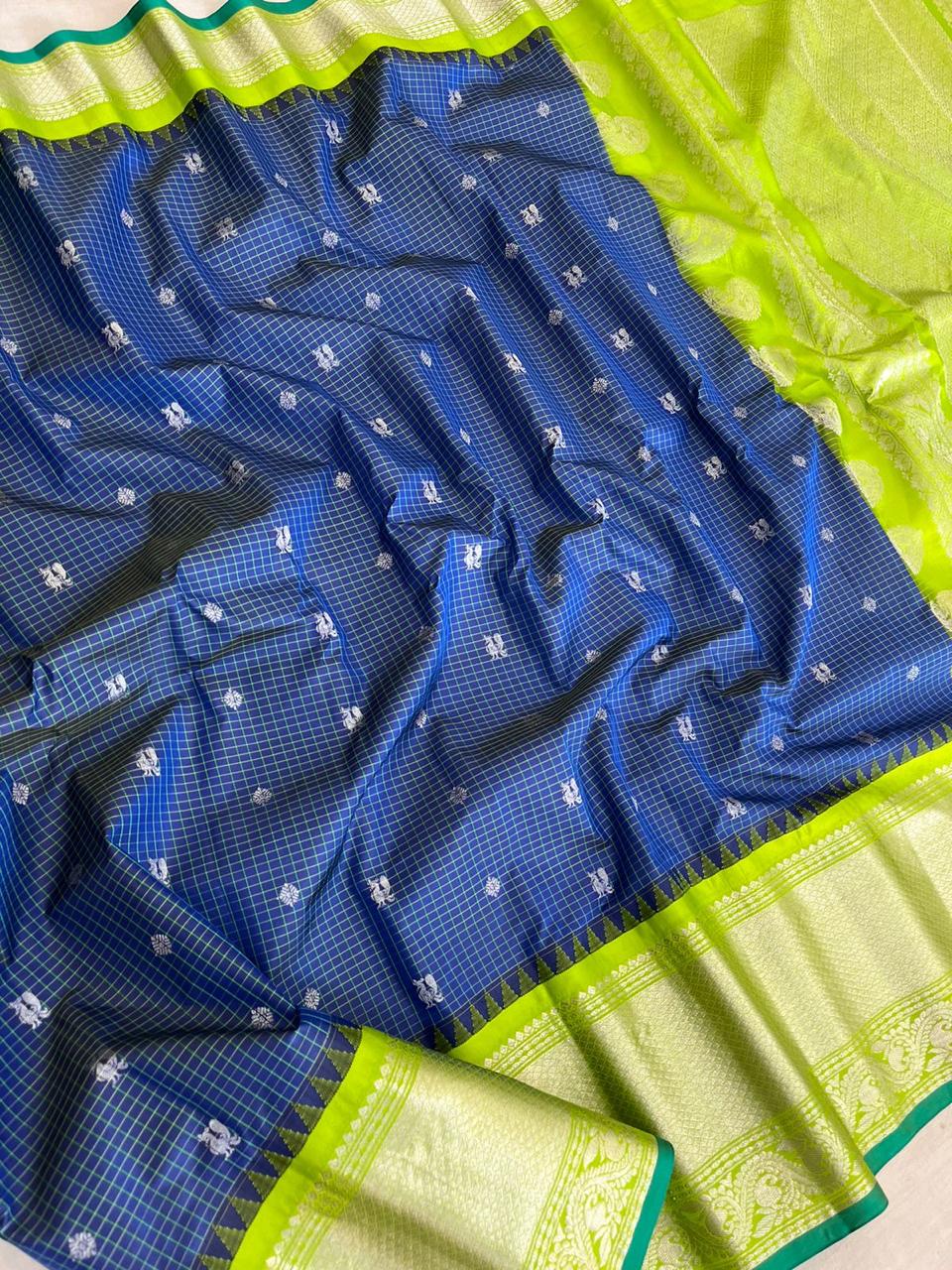 Avneet | Gadwal Sarees in pure Silk