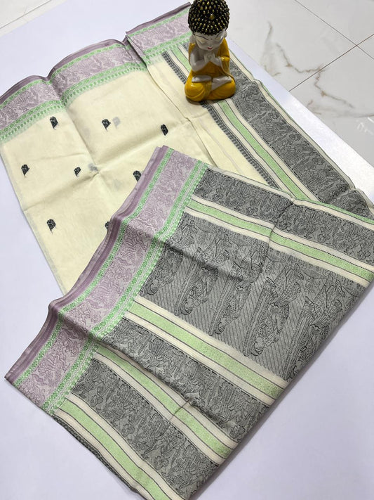 Pure taant cotton jamdani
No bp