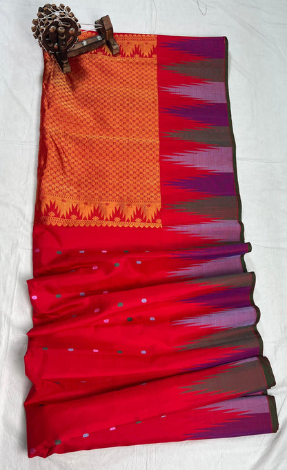 Zyni | Gadwal Sarees in pure Silk