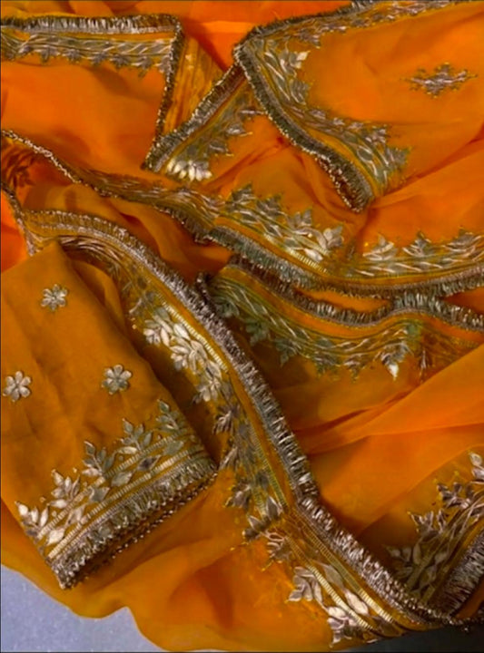 Gurkiran | Gota patti Saree
