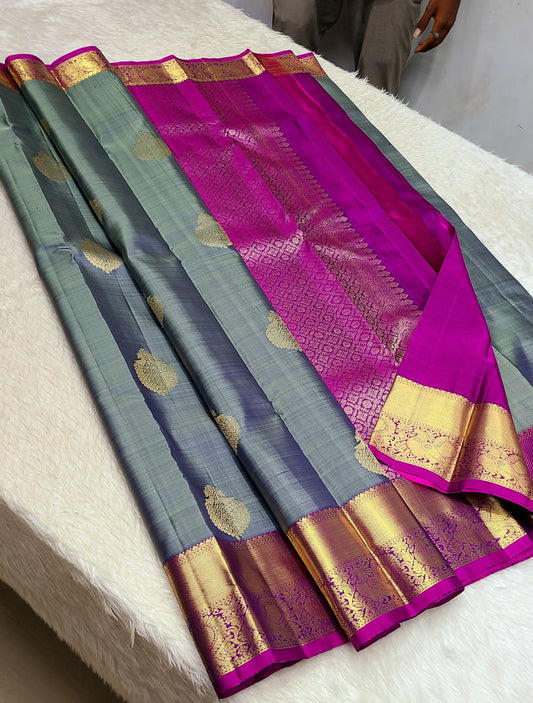 Angala | 1G Gold Kanjeevaram Saree