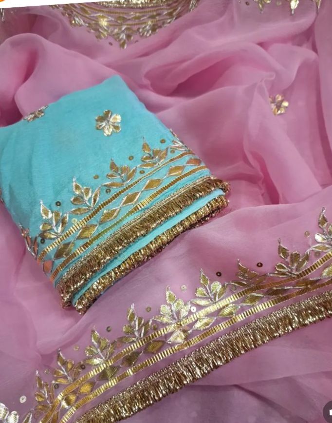 Gautam | Gota patti Saree