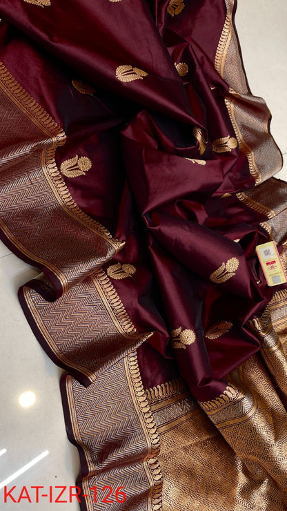 Byanika | Katan Silk Banarasee Saree