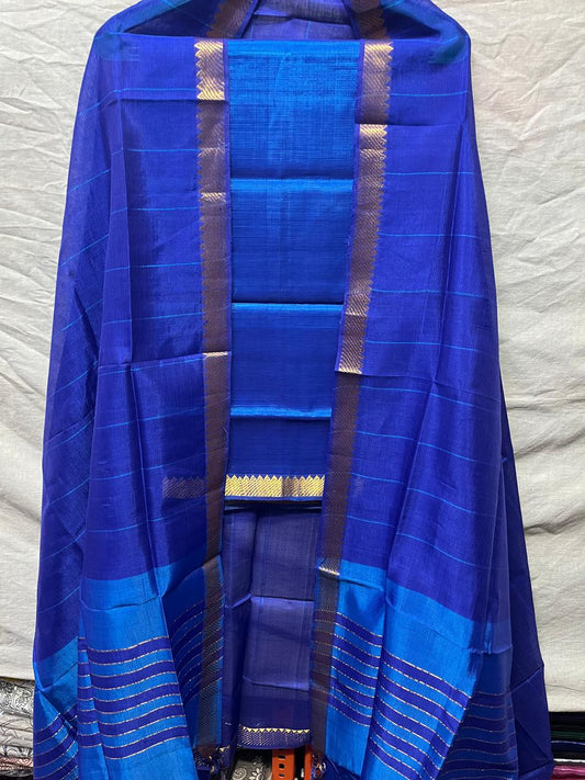 Srimathi-mangalagiri-pattu-dress-material | Mangalagiri-Pattu-Dress-Material