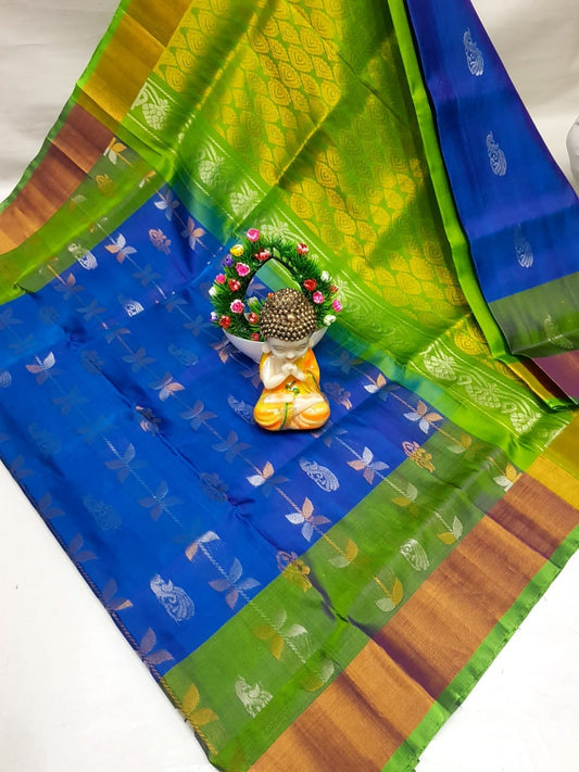🌹💐uppada pattu 💐
🌹💐Butterfly checks Buta sarees 
Fabric:  uppada pattu /pattu 🌹💐