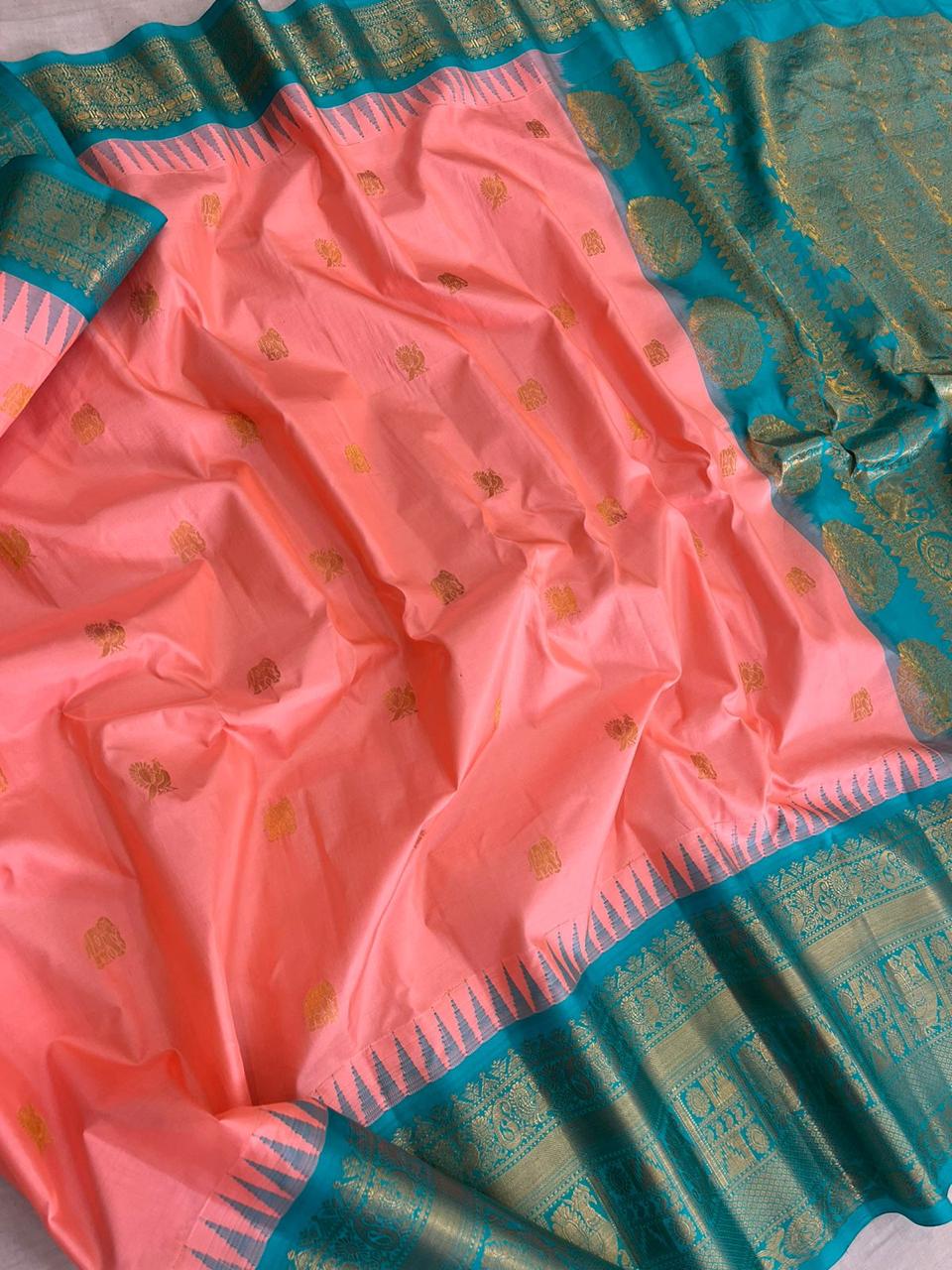 Dimple | Gadwal Sarees in pure Silk