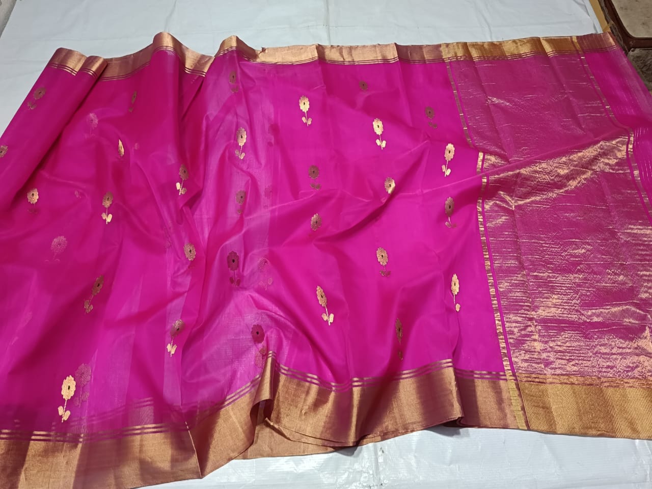 Hansa | Chanderi in Katan Silk