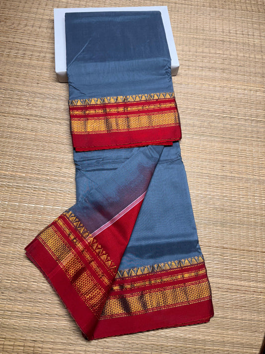 Ilonkaaya | Blended Silk Ilkal Saree