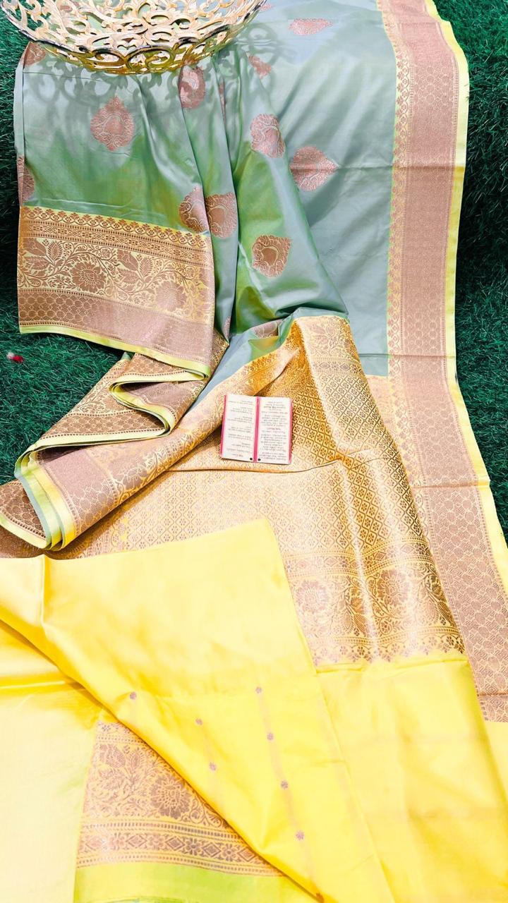 Bairaagi-katan-silk | Banarasi Sarees in Katan Silk