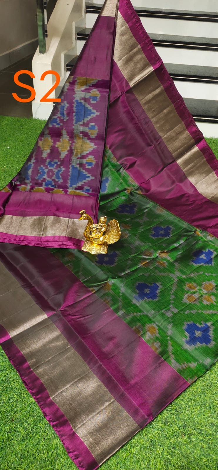 Bairagi-ikkat | ikat design silk sarees