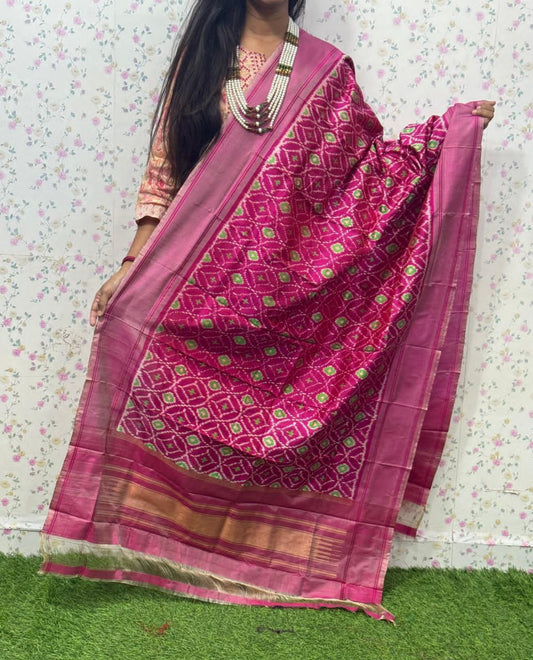 Ime | Ikat Pure Silk Dupatta