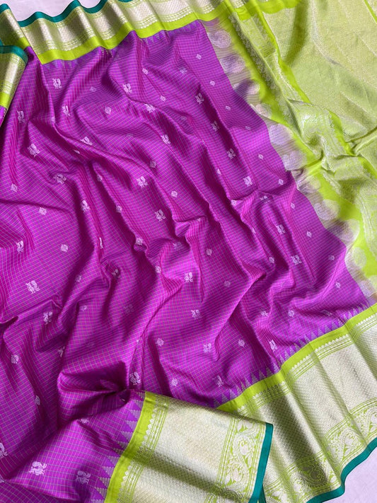 Bhavani | Gadwal Sarees in pure Silk