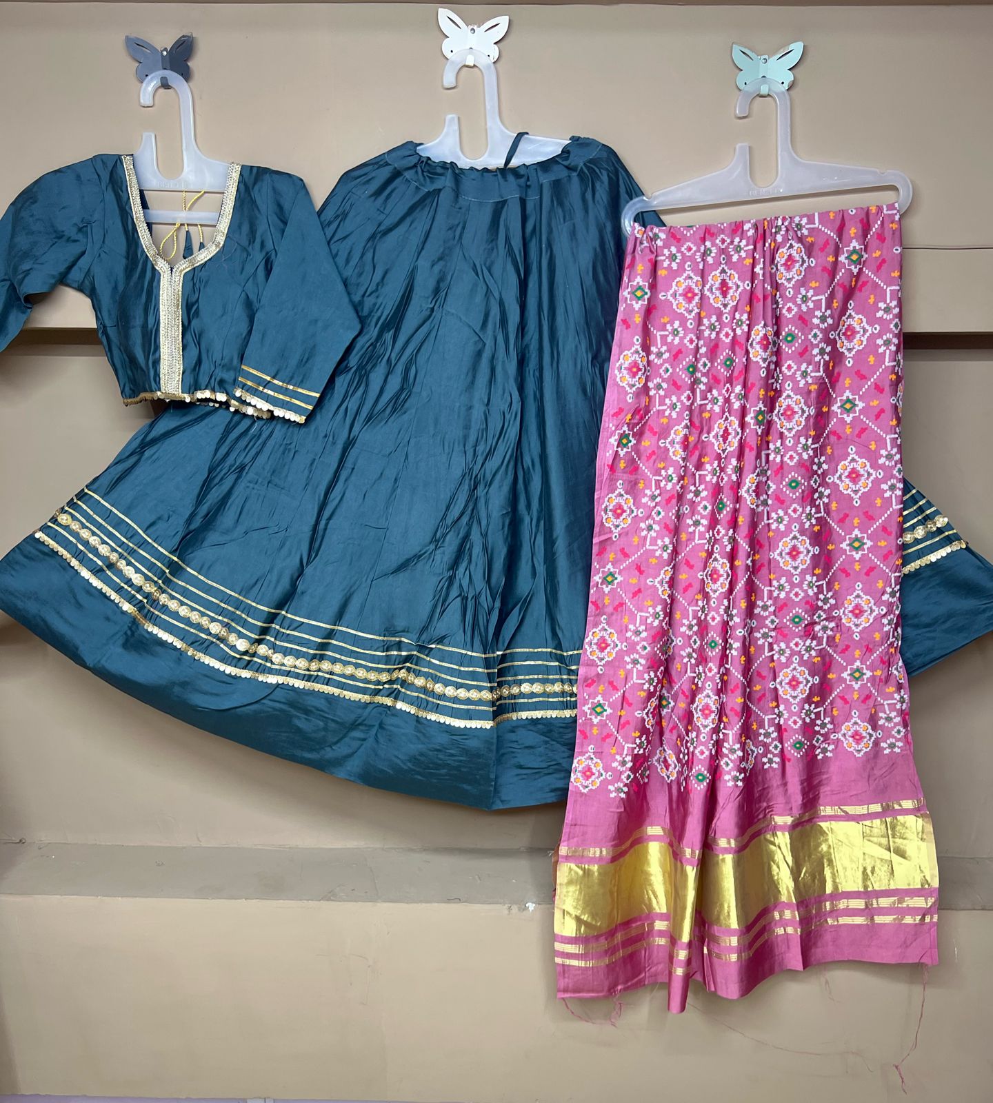 Ruhesh | Roman Silk Lehenga