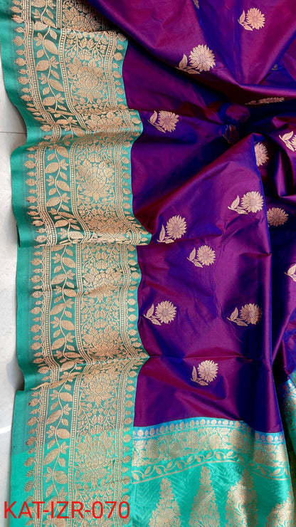 Brunda1 | Katan Silk Banarasee Saree