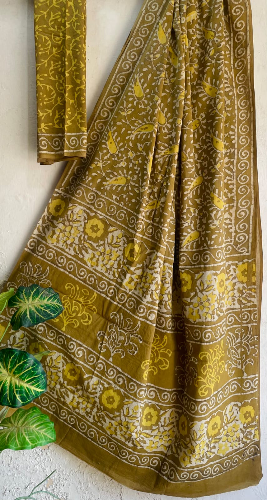 Mansi | Mul Cotton Blockprint Saree