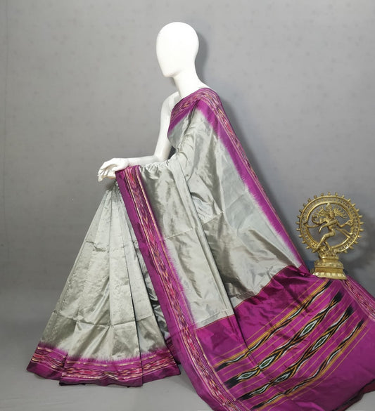 Layanika | Ikat Pure Silk Saree