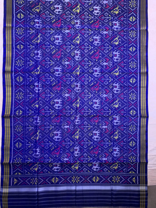 Ikshavaku | SINGLE IKAT PATOLA SILK DUPPATA