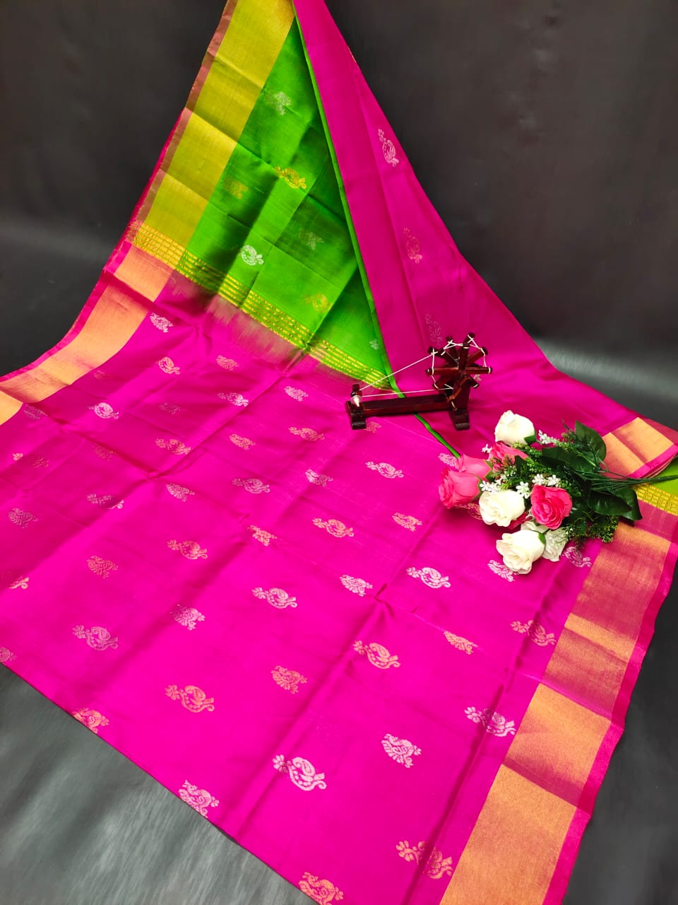 Uditi | Pure silk uppada saree