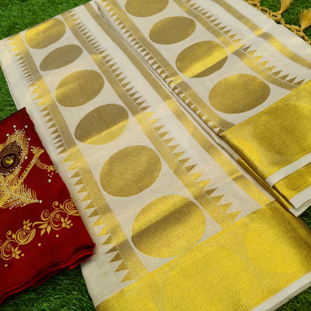 Pure cotton kasavu