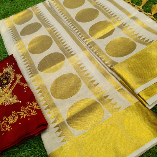 Pure cotton kasavu