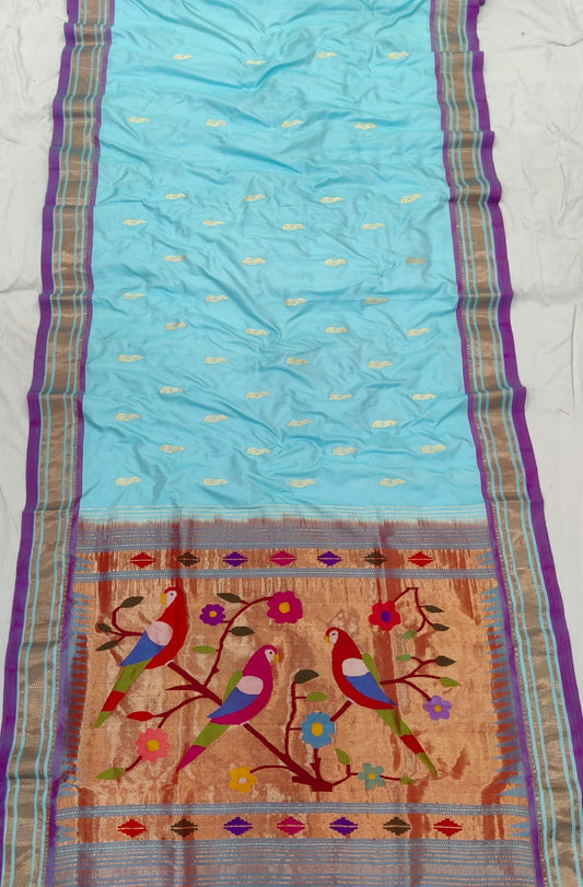 Praunika | Yeola Paithani Pure Silk Saree