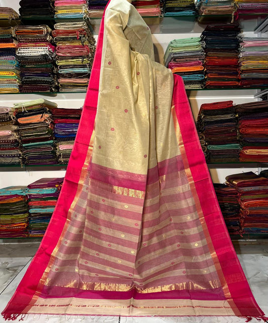 Maulik | Cotton Silk Maheshwari