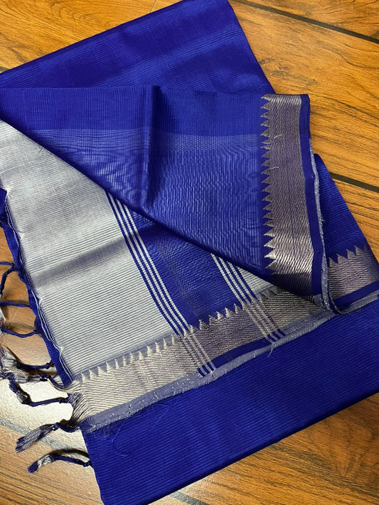 MANGALAGIRI pattu sarees
 with nizam border sarees.

Contrast blouse and pallu.