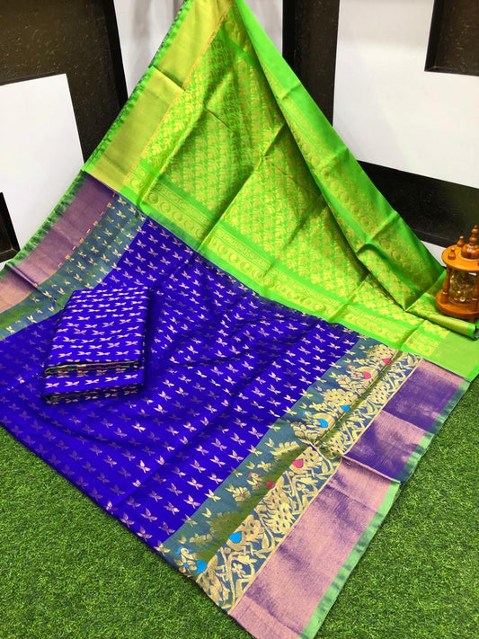 Unsha | Uppada Pattu Saree