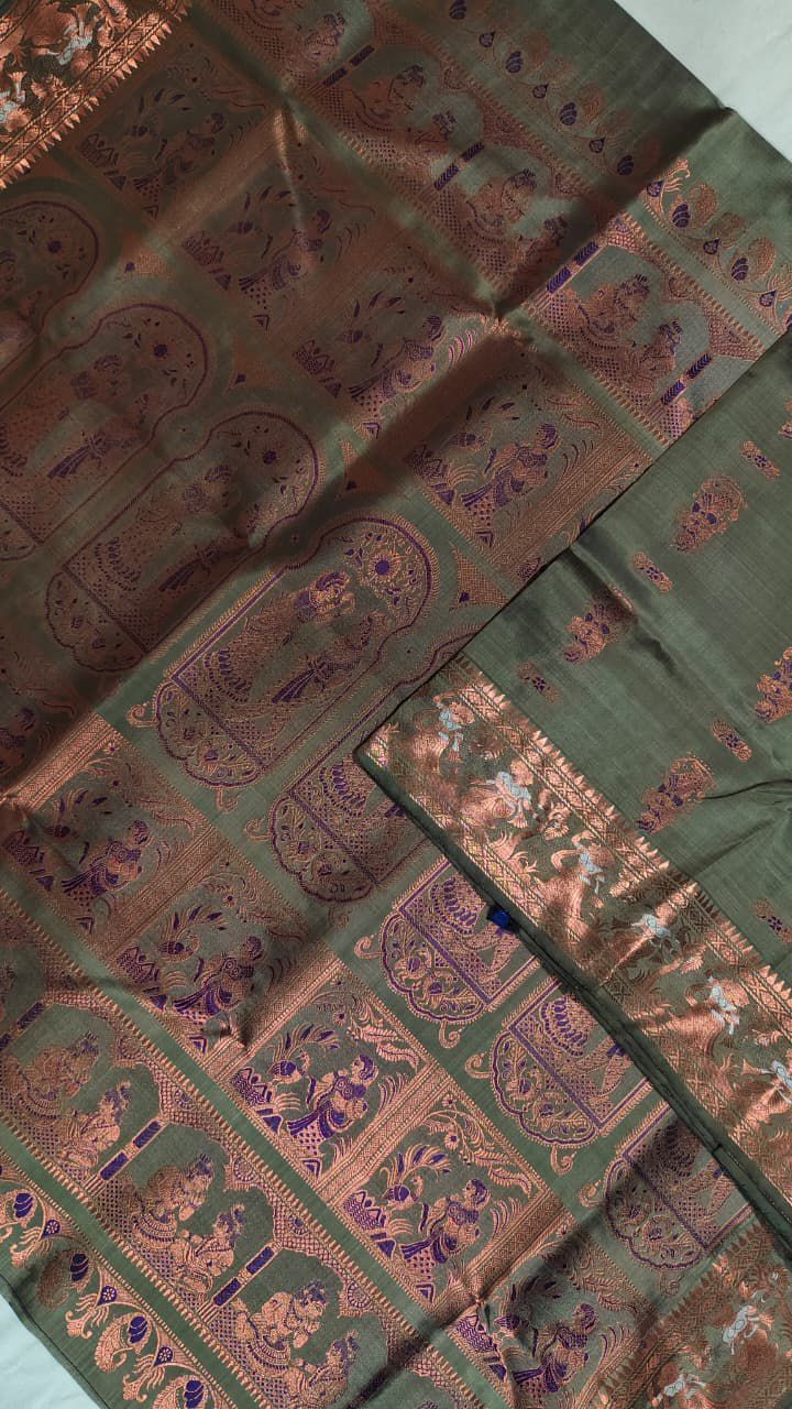 Swastiyaa | Swarnachari Saree
