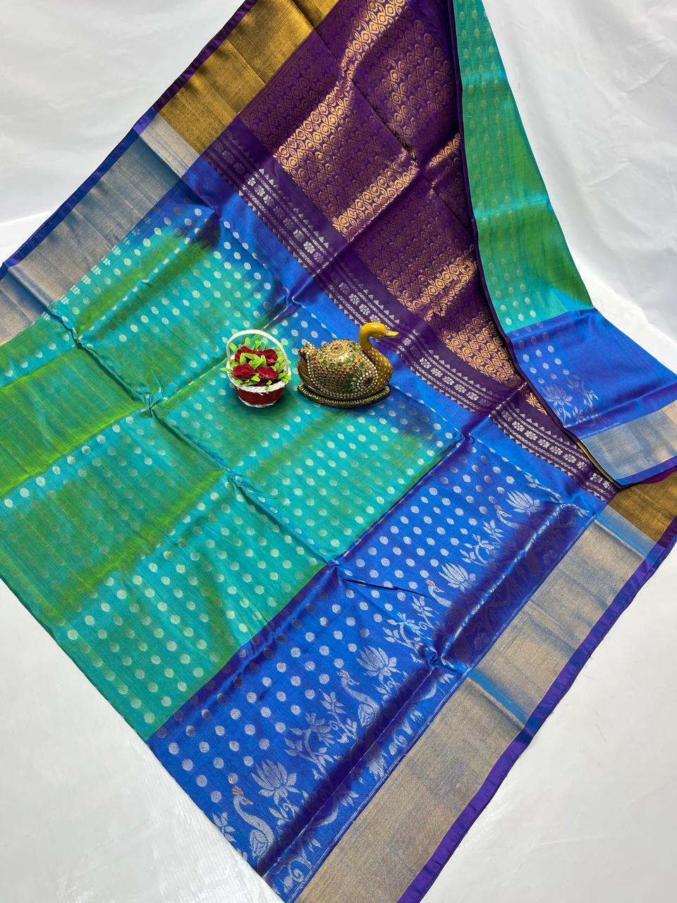 Uma | Uppada Pattu Saree with all over buttis