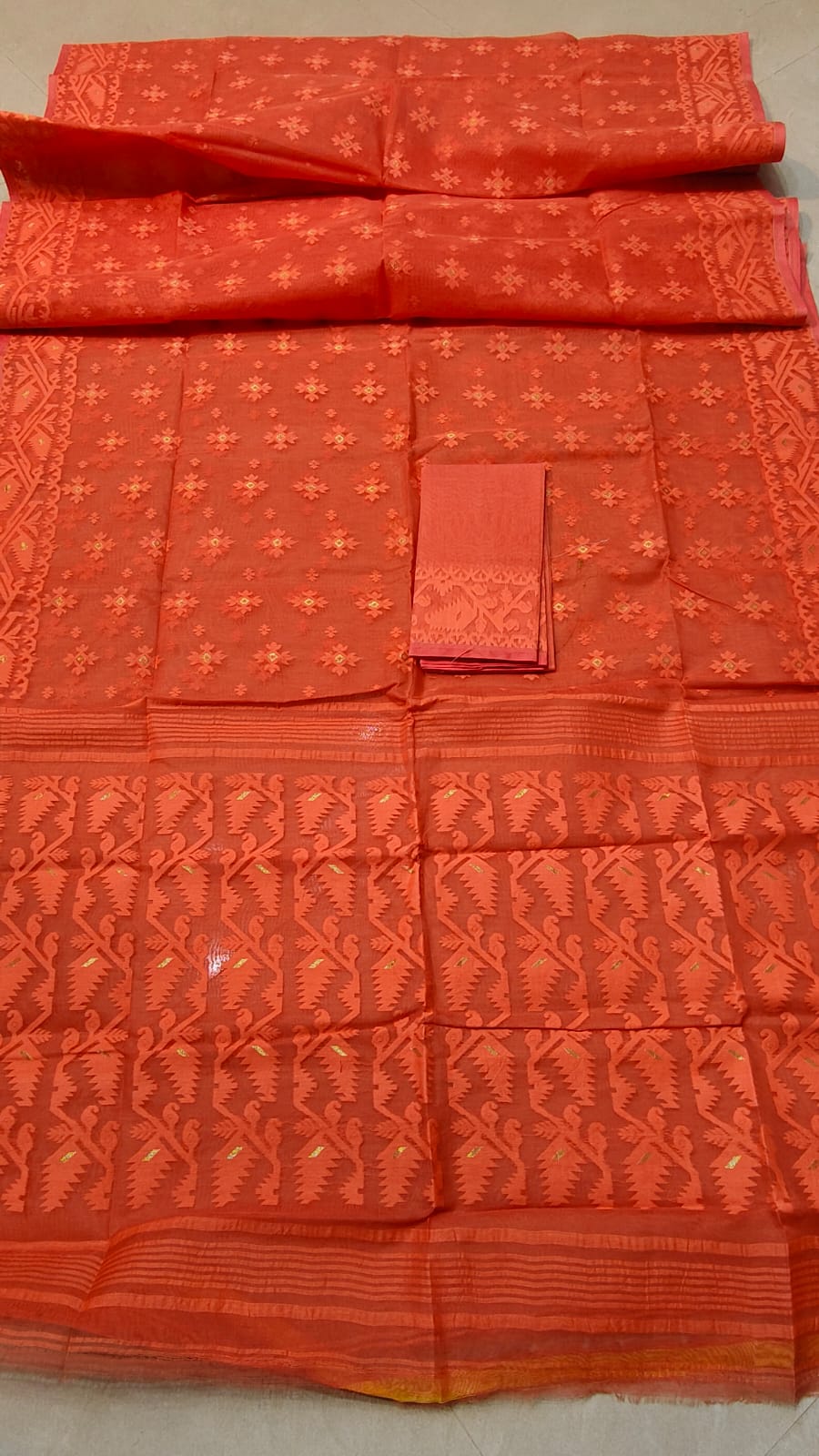 Jahnavishini | Half Silk Jamdani