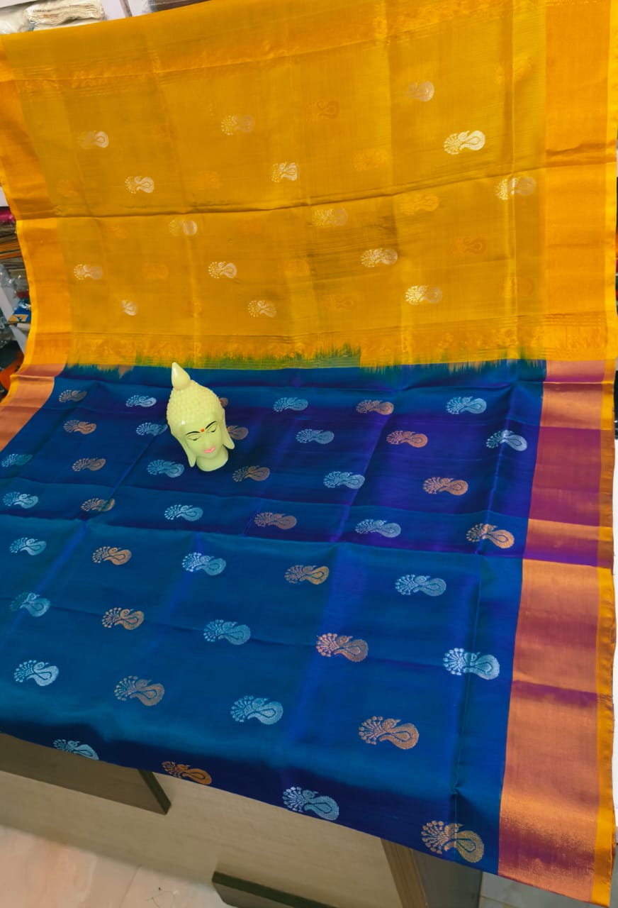 *💐NEW COLLECTION*
*💐UPPADA PATTU JAMDANI BUTA SAREES*
*💐BUTIFULL COLOURS* 
*EXCELLENT QWALITY*
*💐CONTRAST PALLU AND BLOUSE*