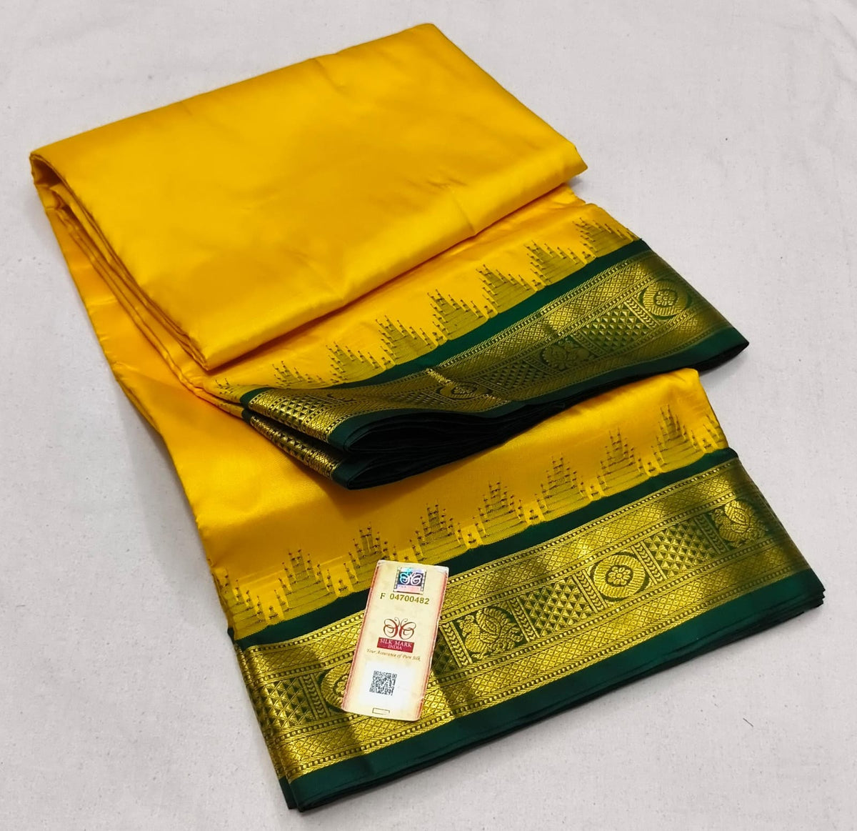 9 yards pure silk kanchipuram saree