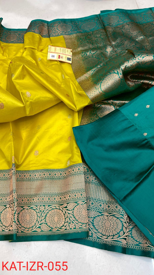 Bysanthi | Katan Silk Banarasee Saree