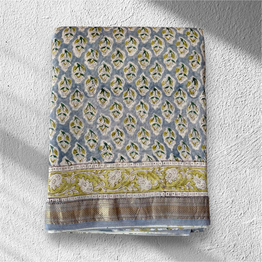 Mitali | Block prints on cotton silk