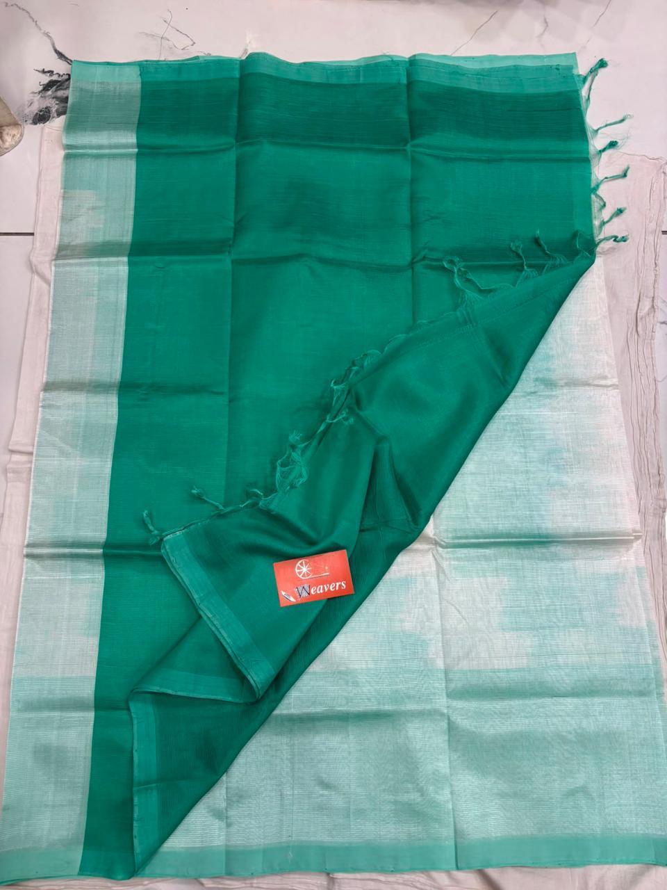 *Pure Handloom Mangalagiri CottonSilk Saree 

*Wholesaree Ikkat Design 

*Without Zari Border  

*Contrast Pallu Blouse 