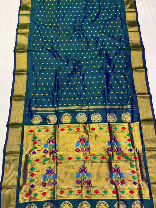 Cindhira | Kalanjali Pure Silk Paithani Saree