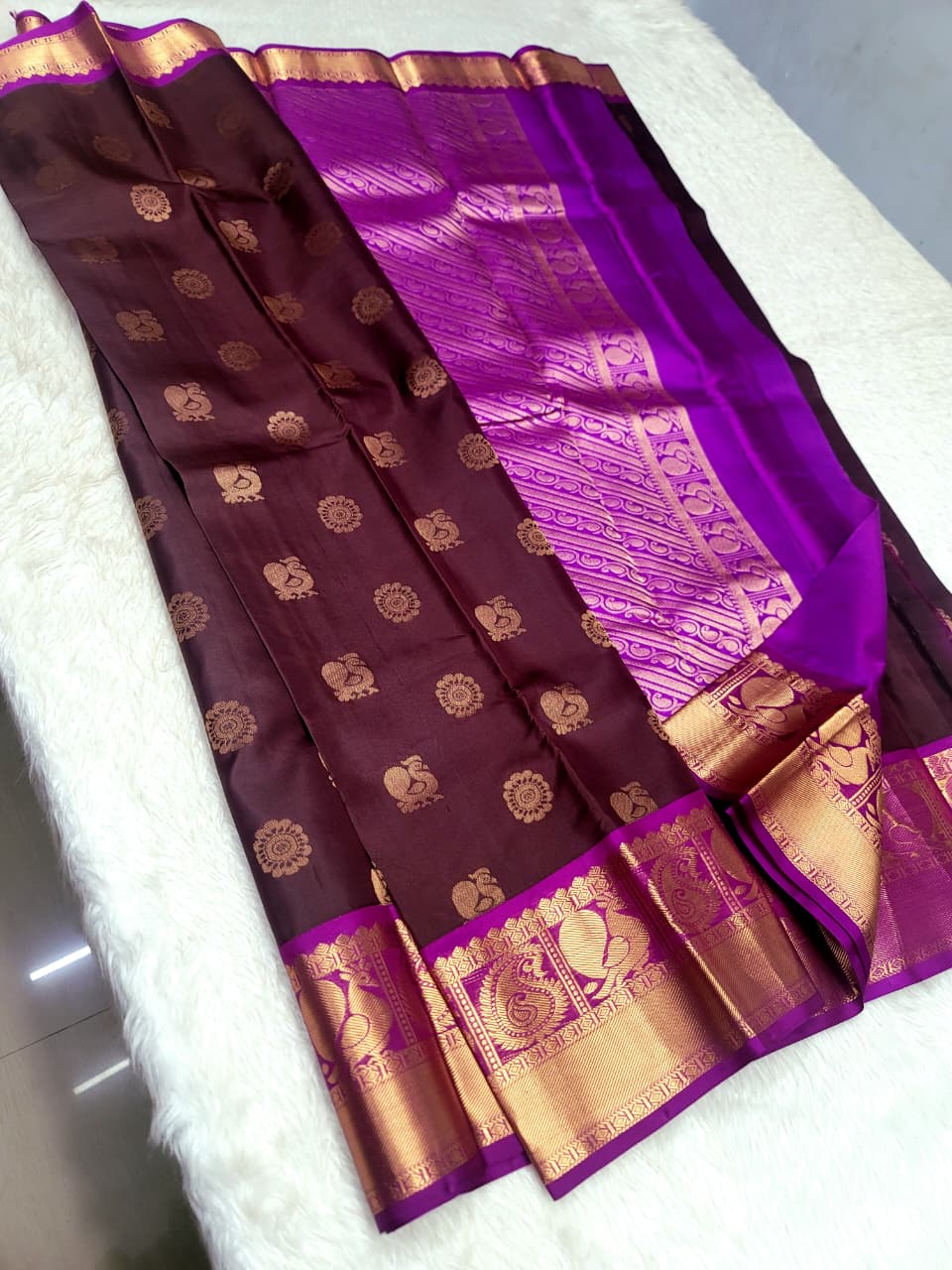 Divya | Kanjeevaram pure silk saree